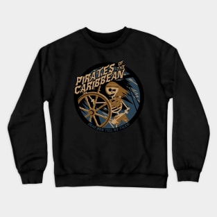 Pirates of the Caribbean (brown and blue) Crewneck Sweatshirt